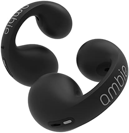 🎧AMBIE Earbud | Silicone Cover | Sound Earcuff – Black & White 🖤🤍
