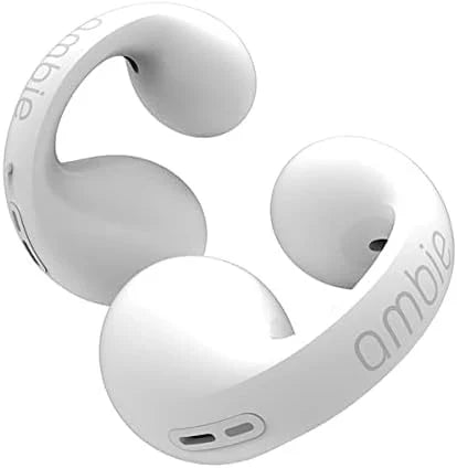 🎧AMBIE Earbud | Silicone Cover | Sound Earcuff – Black & White 🖤🤍
