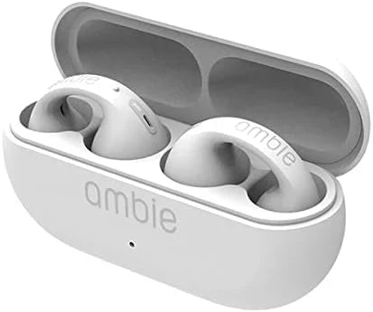 🎧AMBIE Earbud | Silicone Cover | Sound Earcuff – Black & White 🖤🤍