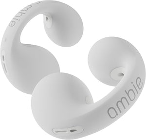 🎧AMBIE Earbud | Silicone Cover | Sound Earcuff – Black & White 🖤🤍