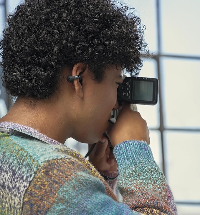 🎧 Earbud | Silicone Cover | Sound Earcuff – Black & White 🖤🤍