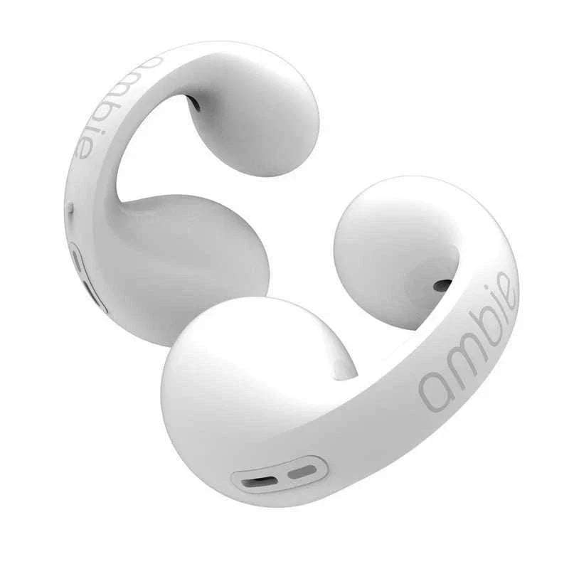 🎧AMBIE Earbud | Silicone Cover | Sound Earcuff – Black & White 🖤🤍
